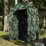 vidaXL Tente de douche camouflage imperméable, Neuf