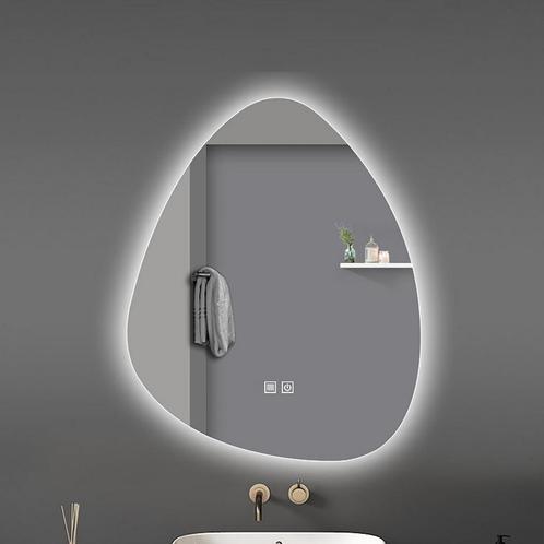 Ovale LED Spiegel BWS Orr 100x60 cm Met Anticondens, Doe-het-zelf en Bouw, Sanitair, Bad, Nieuw, Ophalen of Verzenden
