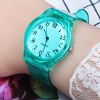 Jelly Horloge voor Dames - Kwarts Uurwerk Silicoon Bandje -, Handtassen en Accessoires, Smartwatches, Verzenden, Nieuw, Stuff Certified®