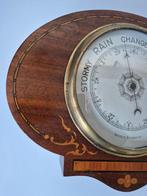 Aneroid barometer - Hout, Messing, Glas