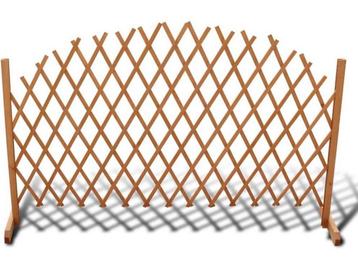 vidaXL - Tuinlatwerk - 180x100 - cm - massief - hout beschikbaar voor biedingen