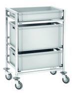 Krattenwagen AK300 | 3 schappen | 720x500x965(h)mm, Verzenden, Nieuw in verpakking