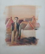 Marcel Cockx (1930-2007) - Jongen in Vlaamse verkaveling, Antiek en Kunst