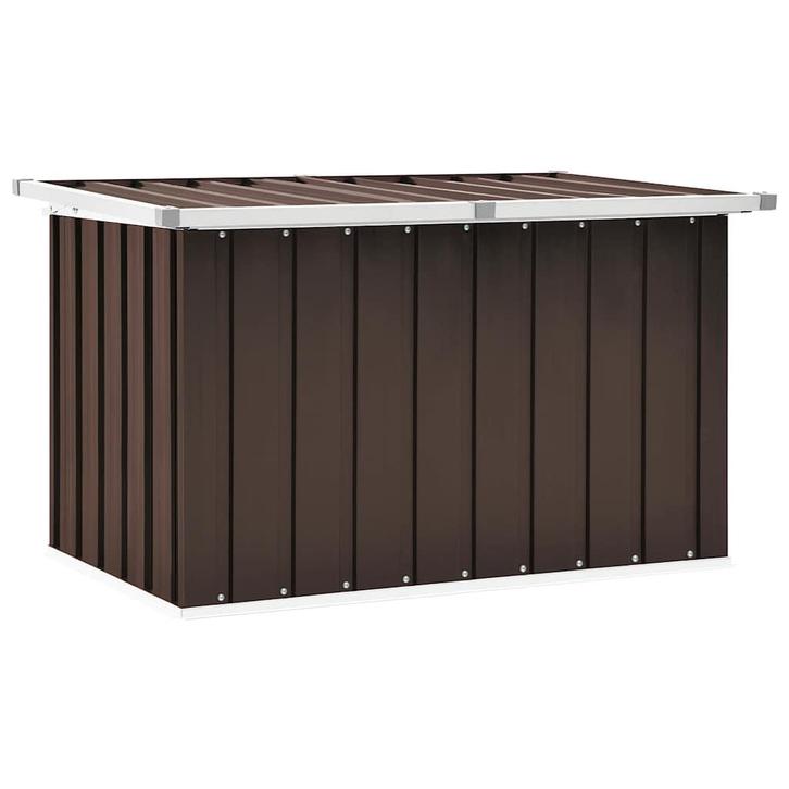 vidaXL Tuinbox Bruin 109x67x65 cm, Tuin en Terras, Bergingen en Tuinkasten, Nieuw, Verzenden