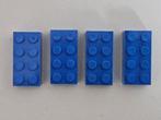 Lego - Test Stenen - Serie van 4 unieke blauwe teststenen