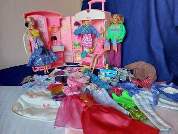 Mattel - Action figure Traveling Hause Barbie 1995 & Jamaica, Antiek en Kunst