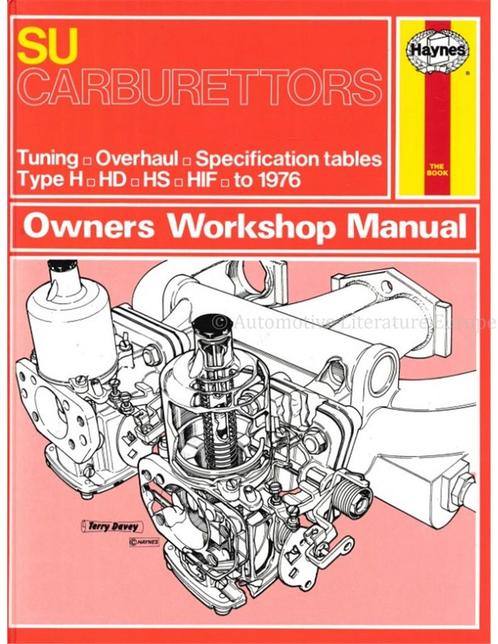 SU CARBURETTORS WORKSHOP MANUAL (TUNING, OVERHAUL,, Boeken, Auto's | Boeken