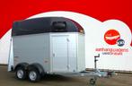 Nieuwe 2-paards paardentrailer op voorraad en gratis bezorgd, Dieren en Toebehoren, Ophalen of Verzenden, Nieuw, Aluminium, 2-paards trailer