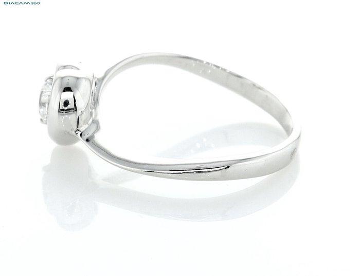 Scintilla Monaco - Ring - 18 karaat Witgoud - 0.22ct. tw., Bijoux, Sacs & Beauté, Bagues
