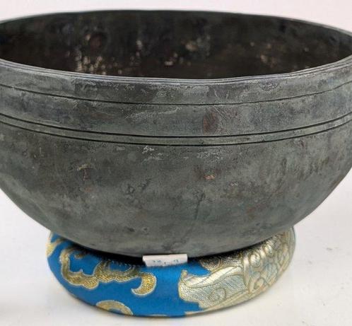 Mooi klinkende Lingham Klankschaal - 7 metalen - Nepal, Antiek en Kunst, Antiek | Overige Antiek