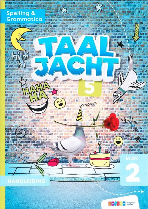 Taaljacht handleiding Spelling en grammatica blok 2 groep 5, Livres, Livres scolaires, Envoi