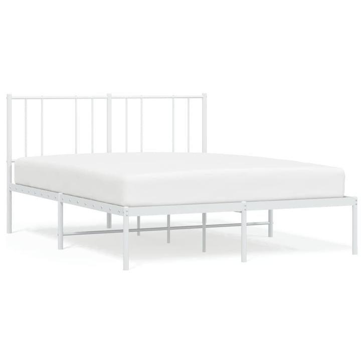 Metalen Bed Wit 120x200 - OP=OP! Comfortabel & Duurzaam, Huis en Inrichting, Slaapkamer | Bedden, 120 cm, 200 cm, Wit, Nieuw, Metaal