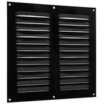 Aluminium schoepenrooster opbouw 300 x 300mm, Doe-het-zelf en Bouw, Verzenden, Nieuw