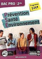 Prévention Santé Environnement 2de Bac Pro : Pochette élève, Livres, Not specified, Verzenden