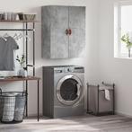 vidaXL Wandkast 69,5x34x90 cm betongrijs, Verzenden, Nieuw
