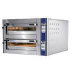 Pizza oven elektrisch | 4+4 Ø35cm | 11,6kW/h | 2 kamers met, Verzenden, Nieuw in verpakking