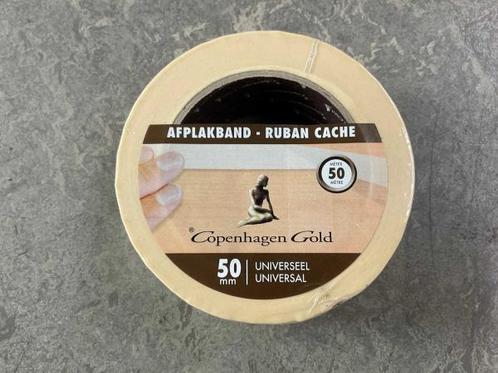 Veiling - 24x Copenhagen Gold universele afplaktape 50mm x 5, Doe-het-zelf en Bouw, Schildersmaterialen