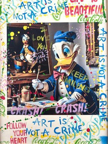 Koen Betjes (1992) - Donald Duck the Painter x Rembrand -