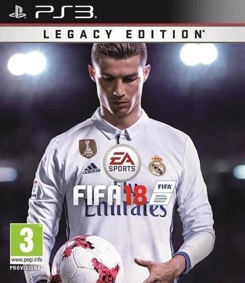 FIFA 18 Legacy Edition (PS3 Games) (Playstation 3), Games en Spelcomputers, Games | Sony PlayStation 3, Zo goed als nieuw, Ophalen of Verzenden