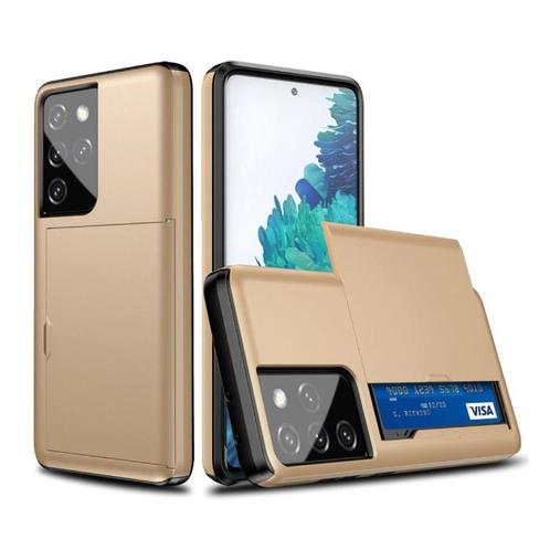 Samsung Galaxy A8 - Wallet Card Slot Cover Case Hoesje, Télécoms, Téléphonie mobile | Housses, Coques & Façades | Samsung, Envoi
