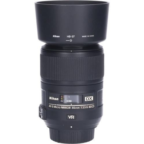 Tweedehands Nikon AF-S 85mm f/3.5G VR DX Micro CM1736, Audio, Tv en Foto, Foto | Lenzen en Objectieven, Overige typen, Gebruikt