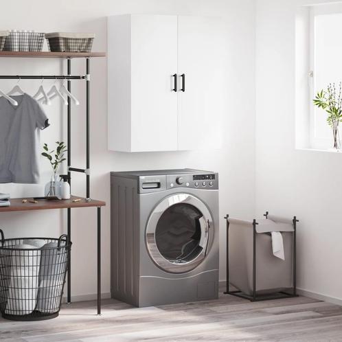 vidaXL Hangkast 69,5x34x90 cm wit, Huis en Inrichting, Kasten | Dressoirs, Nieuw, Verzenden