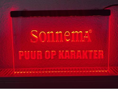 Sonnema neon bord lamp LED verlichting reclame lichtbak bier, Huis en Inrichting, Lampen | Overige, Nieuw, Verzenden