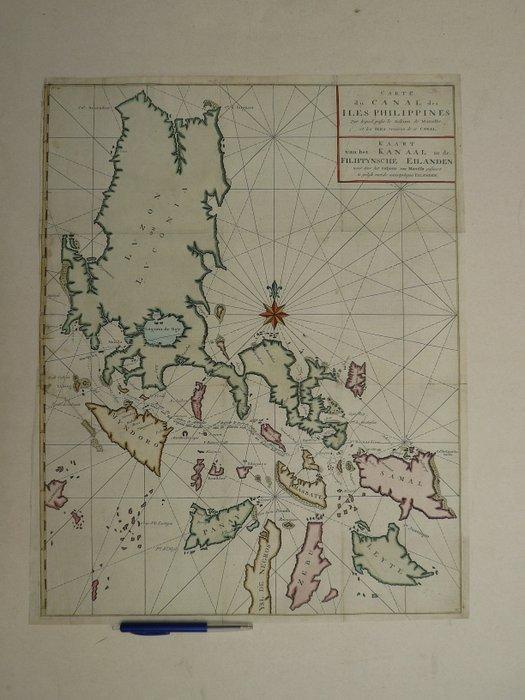 Filipijnen - Manila; George Anson - Carte du Canal des Iles, Boeken, Atlassen en Landkaarten
