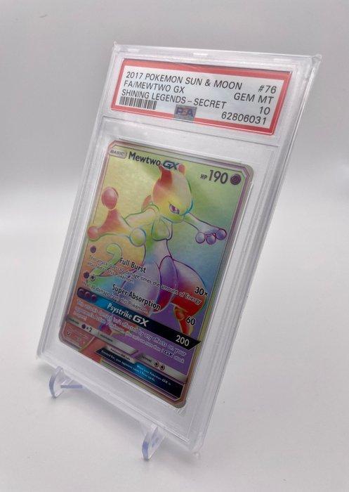 Pokémon - 1 Graded card - Mewtwo 76 Secret rare - PSA 10 -, Hobby en Vrije tijd, Verzamelkaartspellen | Pokémon
