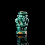 Égypte ancienne, période tardive Faience Amulette de Bes