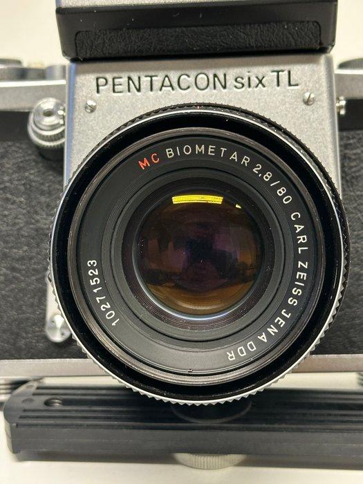 Pentacon Six TL + Carl Zeiss Jena Biometar 2,8/80mm MC |, Audio, Tv en Foto, Fotocamera's Analoog