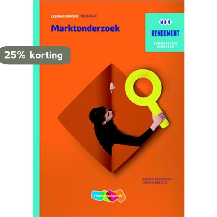 niveau 4 / Marktonderzoek Leerwerkboek niveau 4 /, Boeken, Schoolboeken, Gelezen, Verzenden