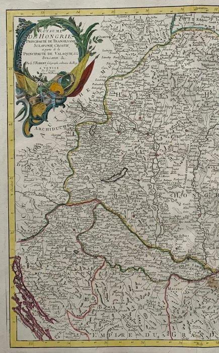 Hongarije - Transsylvanië / Slovenië / Kroatië / Walachije;, Boeken, Atlassen en Landkaarten