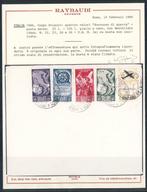 Corpo Polacco - Poste aérienne supérieure 25 + 100 lires, Postzegels en Munten, Gestempeld