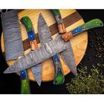 Keukenmes - Kitchen knife set - Set van 5 chefmessen van