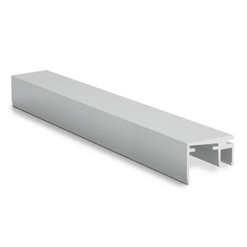 Glazen balustrade vloermontage 1.0kN Top Cover profielen-Alu, Verzenden, Nieuw