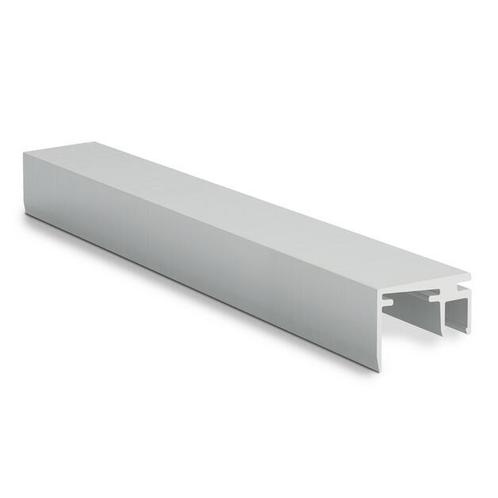 Glazen balustrade vloermontage 1.0kN Top Cover profielen-Alu, Doe-het-zelf en Bouw, Glas en Ramen, Nieuw, Verzenden