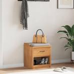 vidaXL Gangbankje SANDNES 45x40x50 cm massief grenenhout, Verzenden, Nieuw