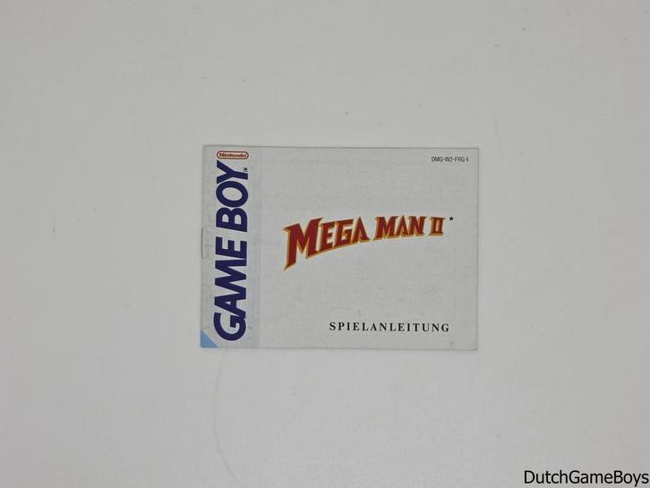 Gameboy Classic - Mega Man II - FRG - Manual, Games en Spelcomputers, Games | Nintendo Game Boy, Gebruikt, Verzenden