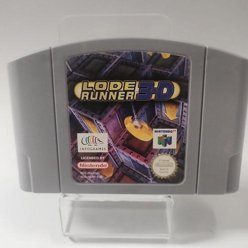 Lode Runner 3-D Nintendo 64, Games en Spelcomputers, Games | Nintendo 64, Zo goed als nieuw, Ophalen of Verzenden