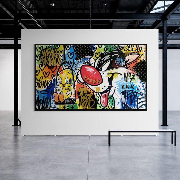 Harleen - 1173 - XXL, Antiek en Kunst, Kunst | Schilderijen | Modern