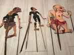 3 wayang kulit - Java - Indonesië