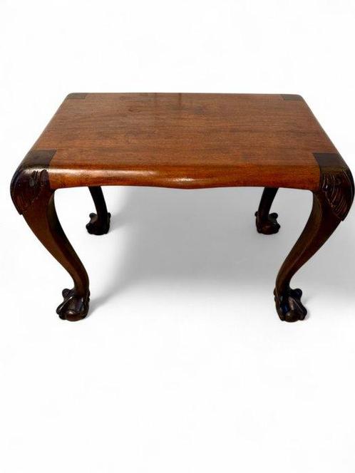 Plantentafel - Walnoot - Salontafel - jaren 1920, Antiek en Kunst, Kunst | Designobjecten