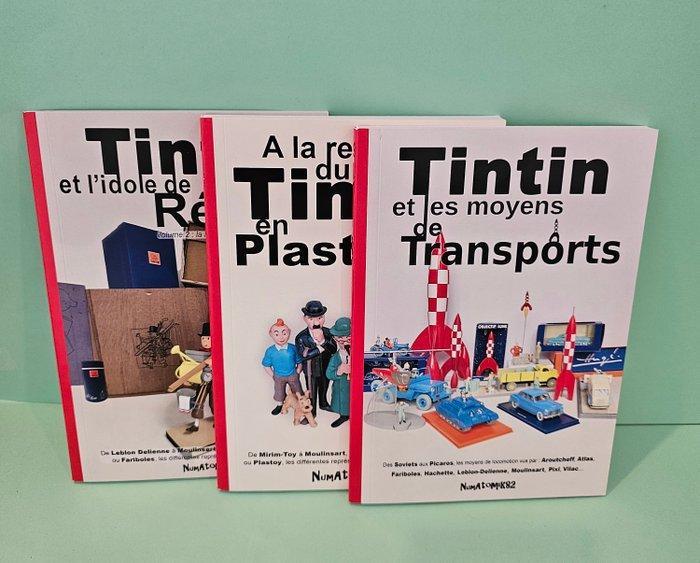 Tintin - 3 Albums Afgeleide producten - Transport +, Livres, BD