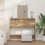 vidaXL Kaptafel artisanaal eikenkleurig 100 x 41 x 140 cm, Huis en Inrichting, Tafels | Kaptafels, Verzenden, Nieuw