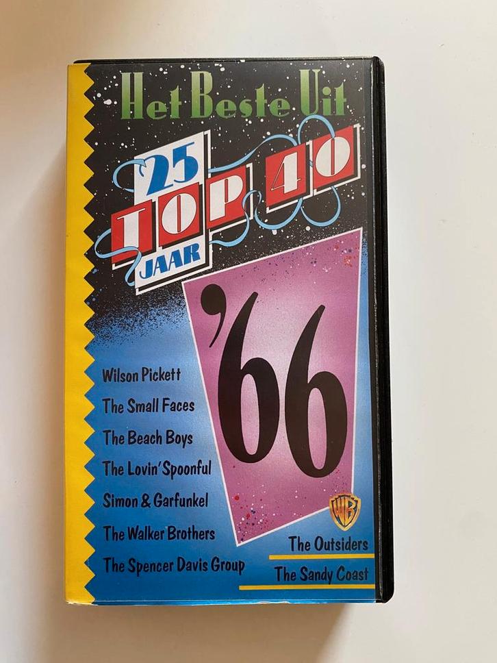 HET BESTE UIT 25 JAAR TOP 40 66 (VHS), CD & DVD, VHS | Film
