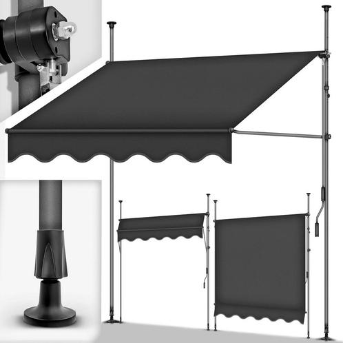 Tillvex® Klemluifel - Balkonluifel zonder boren - 400cm - Ve, Tuin en Terras, Overige Tuin en Terras, Verzenden