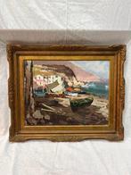 Scuola italiana (XX), firmato A. Forino - Barche da pesca, Antiek en Kunst