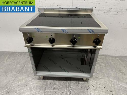 RVS Saro Keramisch fornuis kookplaat 4 pitten 400V 80 cm, Zakelijke goederen, Horeca | Keukenapparatuur, Ophalen of Verzenden