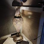 Staande lamp - Verguld messing - Een Marokkaanse vloerlamp, Antiek en Kunst